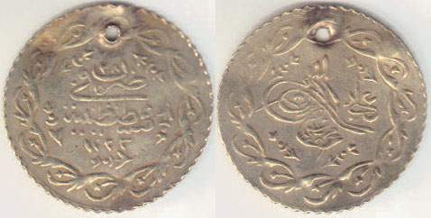 1835 Turkey gold Cedid Maymudiye A005871